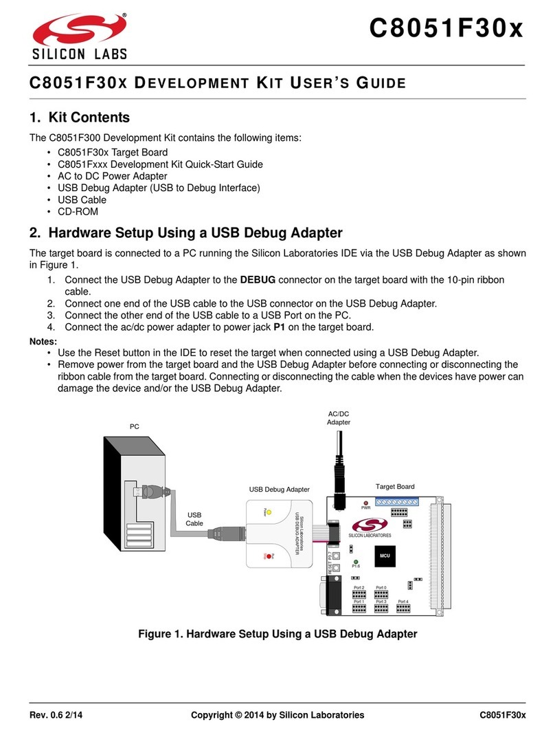 Silicon Laboratories C8051F30 series user guide Silicon Laboratories C8051F30 series user guide