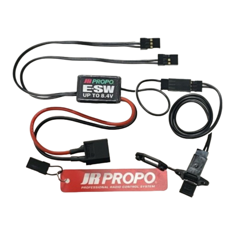 JR ProPo E-SW-G User manual