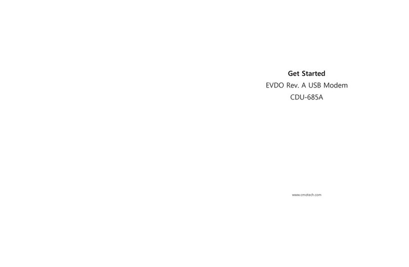 CMOTech CDU-685A Specification sheet