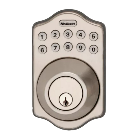 Kwikset PL1 User manual Kwikset PL1 User manual