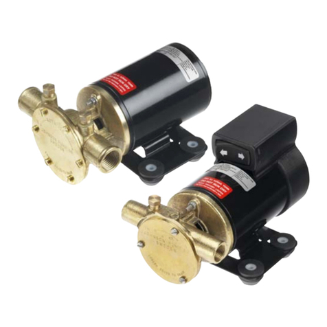 Johnson Pump SPXFLOW F2P10-19 1/2" hose 12 V instruction manual