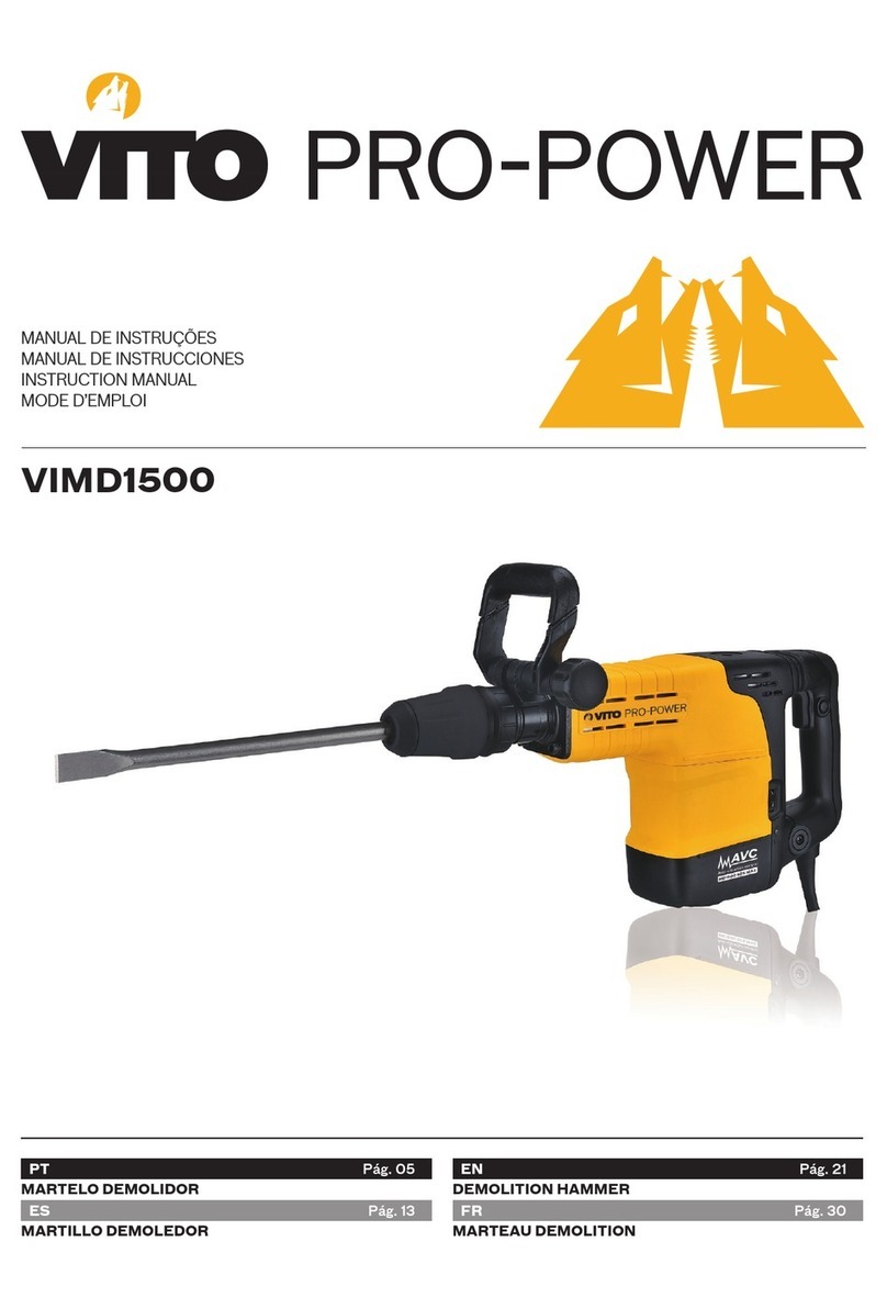 VITO Pro Power VIMD1500 instruction manual VITO Pro Power VIMD1500 instruction manual