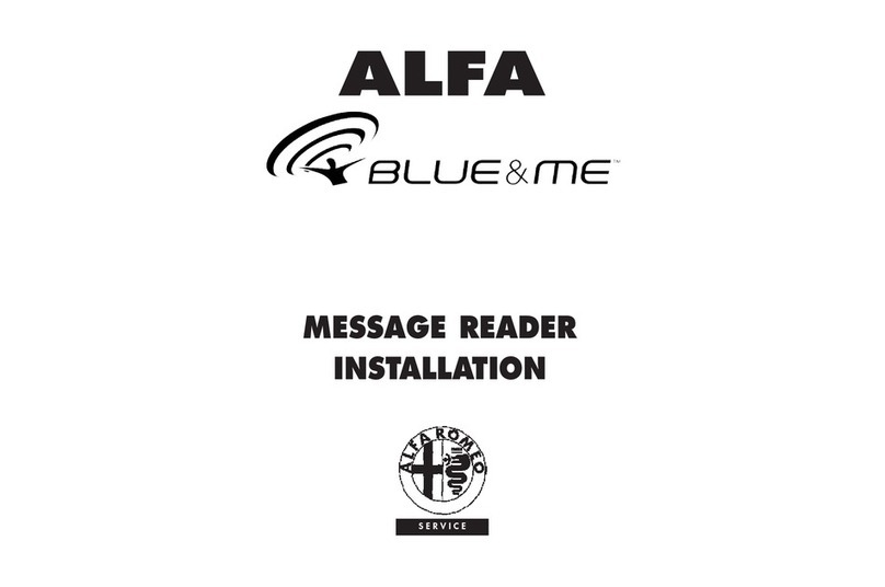 Alfa Network Blue&me Installation