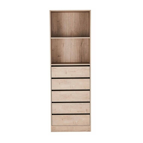 fantastic furniture Eden Utility 5 Drawer 2 Shelf manual fantastic furniture Eden Utility 5 Drawer 2 Shelf manual