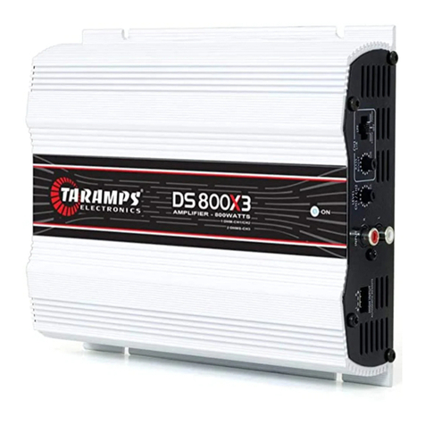 Taramp's DS 800X3 instruction manual