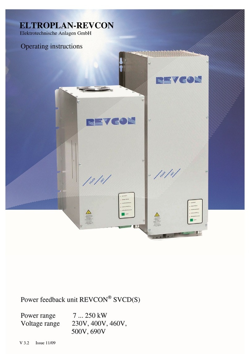 REVCON SVCD(S) User manual