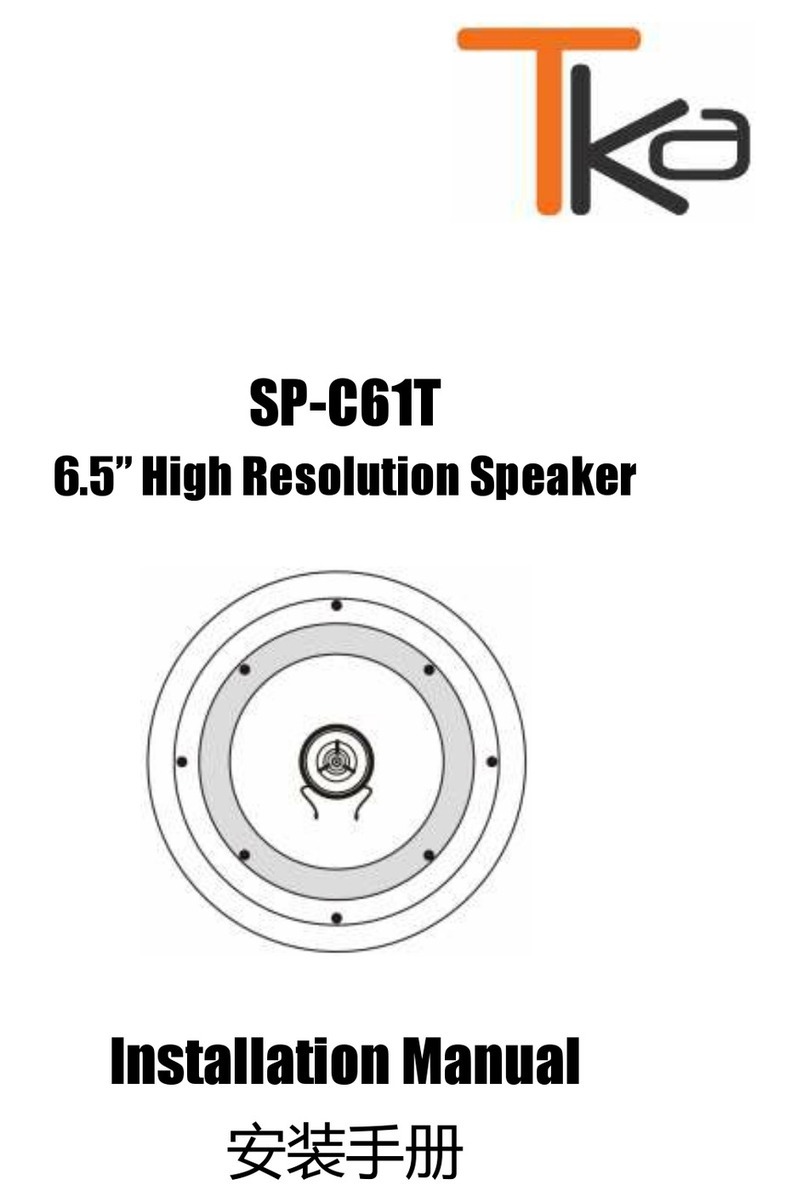 TKA SP-C61T installation manual