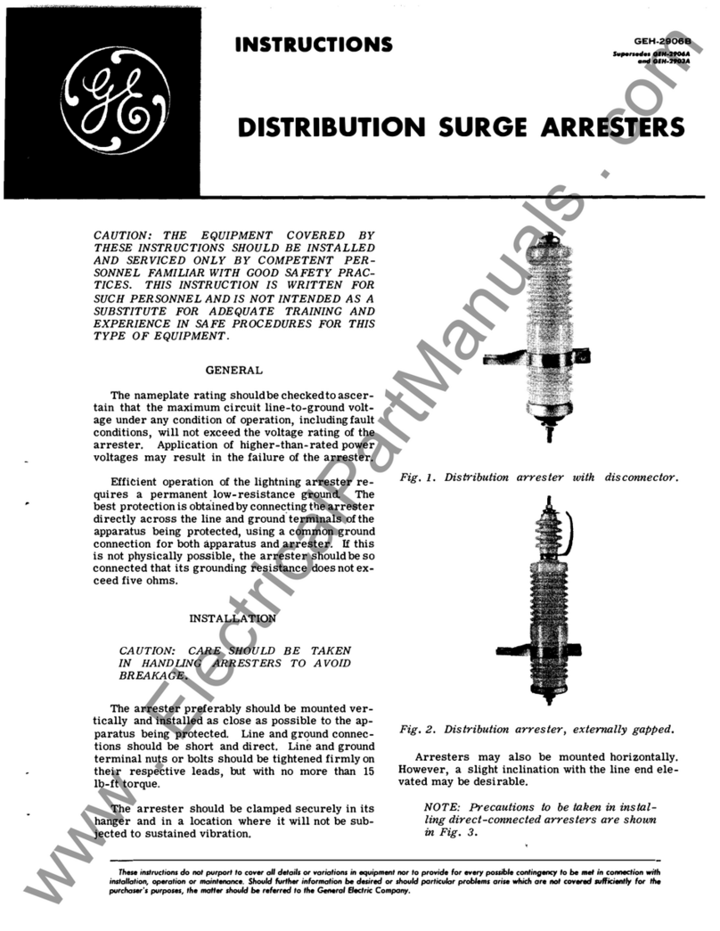 GE GEH-2906B User manual GE GEH-2906B User manual