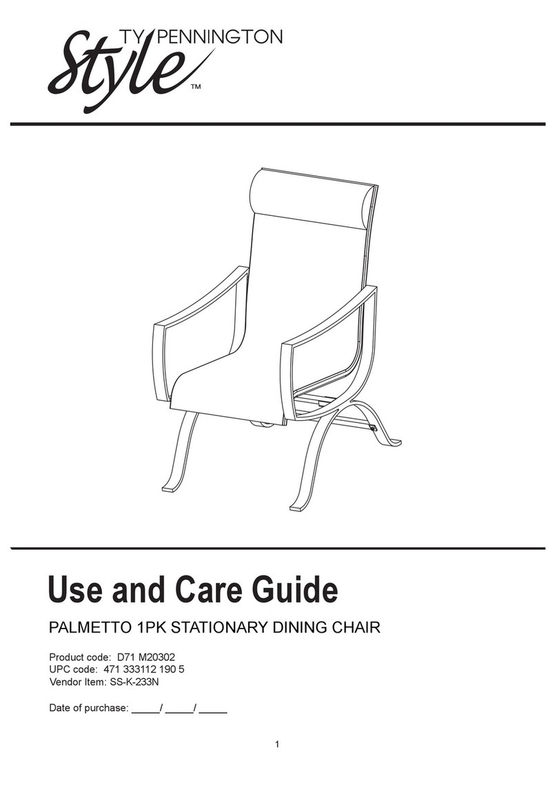 STYLE PALMETTO D71 M20302 User manual STYLE PALMETTO D71 M20302 User manual