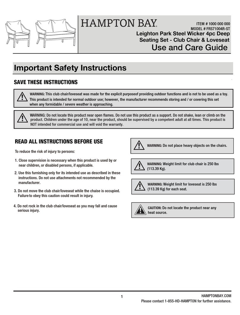 HAMPTON BAY Leighton Park FRS71004R-ST User manual HAMPTON BAY Leighton Park FRS71004R-ST User manual