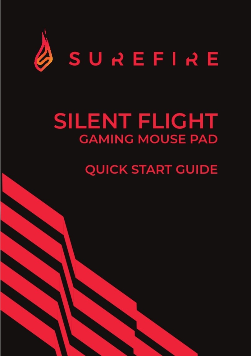Surefire SILENT FLIGHT 48810 quick start guide Surefire SILENT FLIGHT 48810 quick start guide