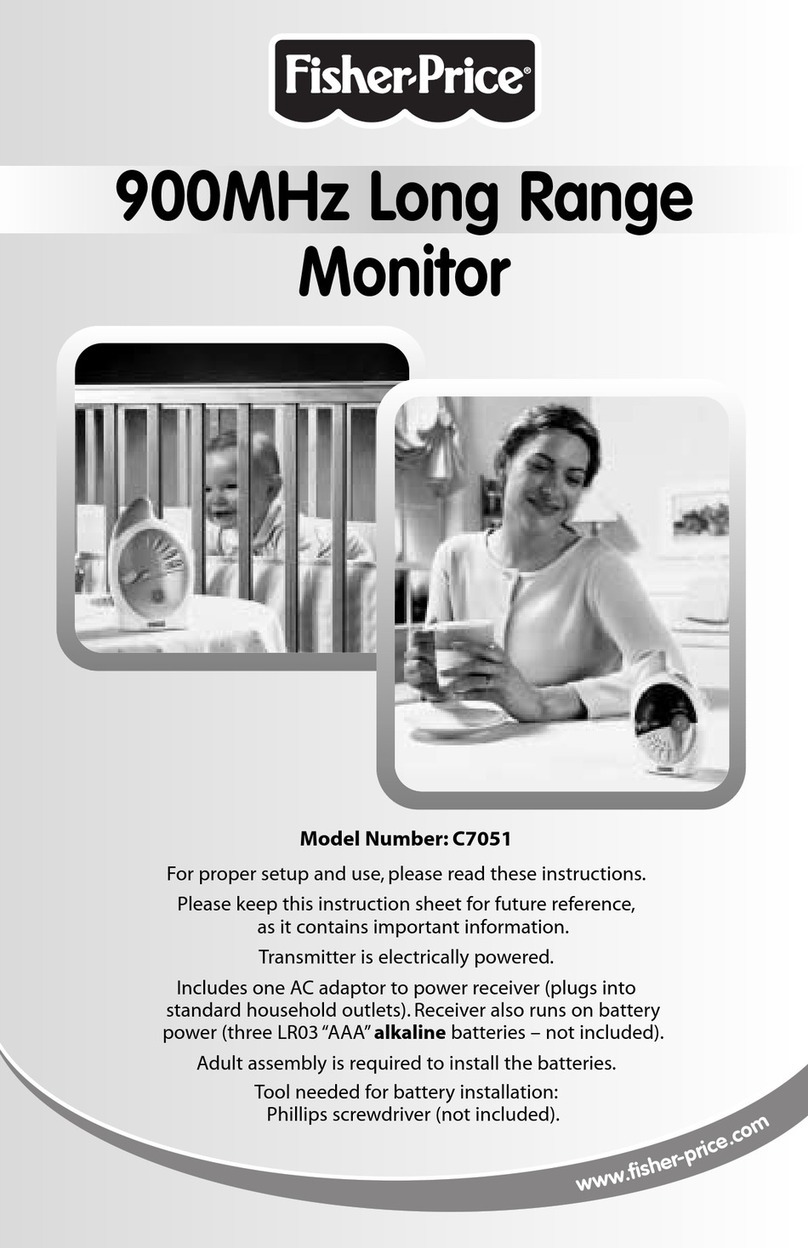 Fisher-Price C7051 User manual