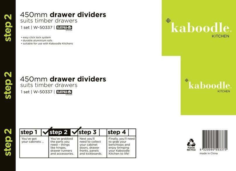 Kaboodle W-50337 manual