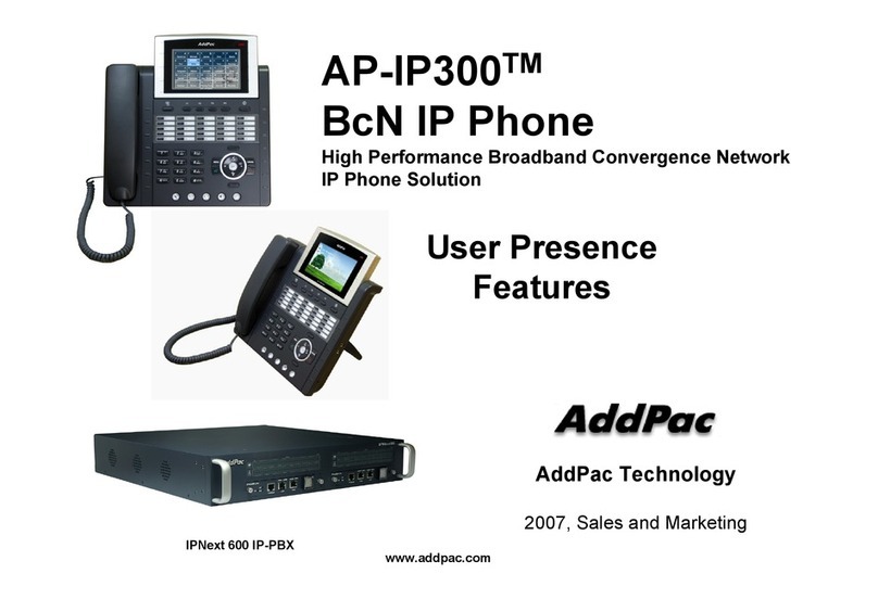 AddPac AP-IP300 Features