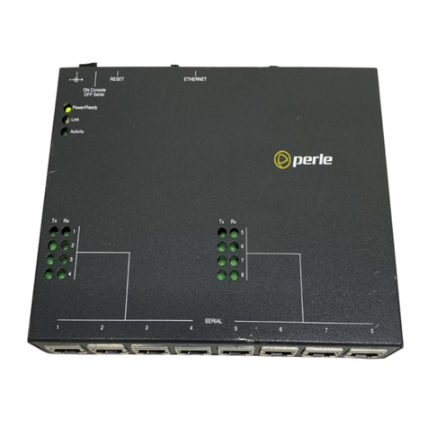 Perle IOLAN STG8 User manual Perle IOLAN STG8 User manual