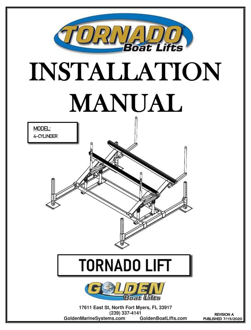 Golden Tornado 4-CYLINDER installation manual