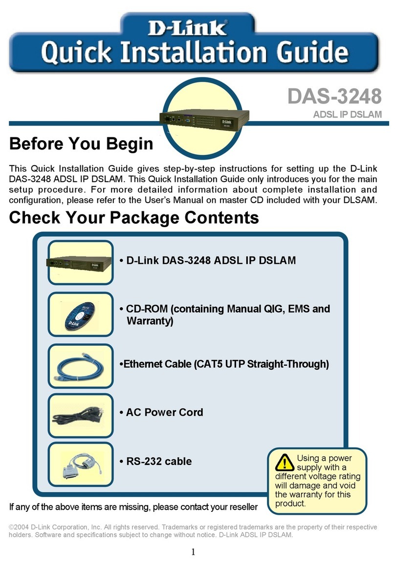 D-Link DAS-3248 User manual D-Link DAS-3248 User manual
