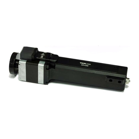 THORLABS DRV225 User manual