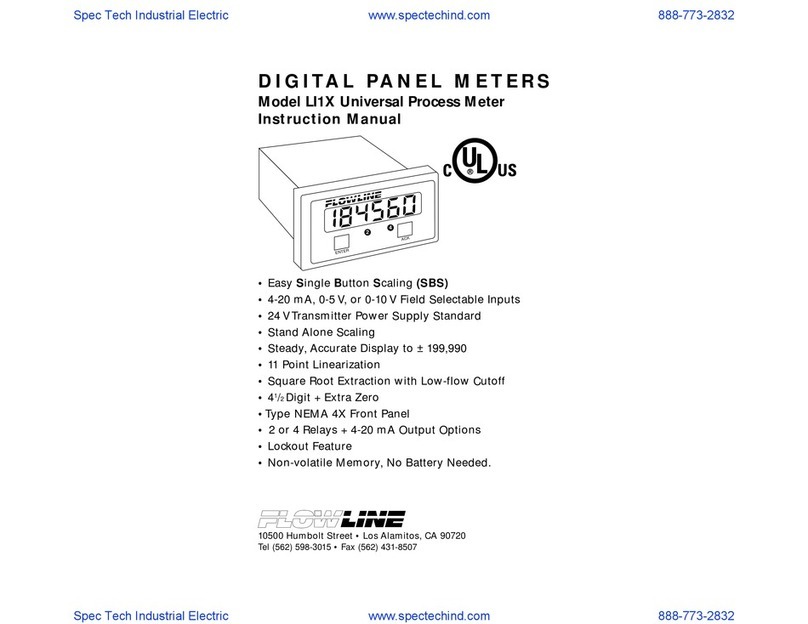 FlowLine LI1 Series instruction manual