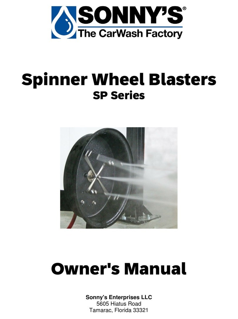 Sonny's SP Series owner's manual