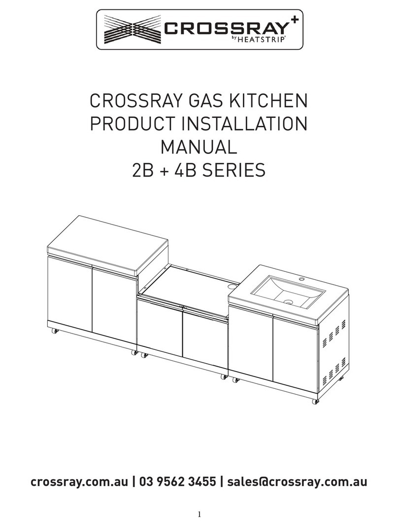 HEATSTRIP CROSSRAY 2B Series installation manual