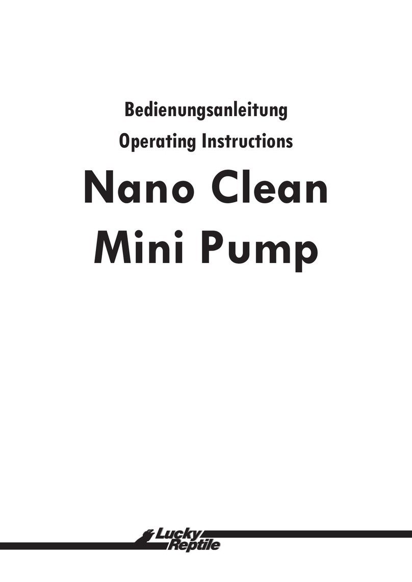 Lucky Reptile Nano Clean operating instructions