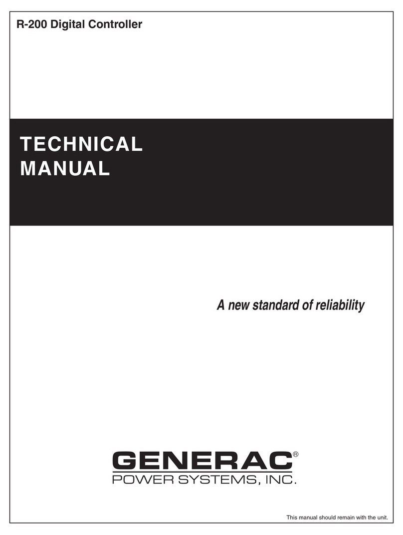 Generac Power Systems R-200 User manual