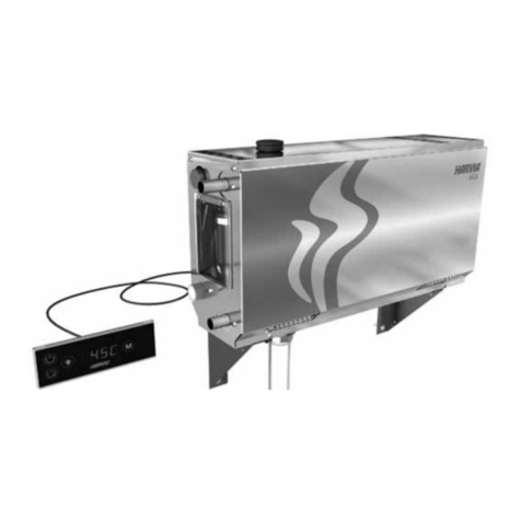 Harvia HGX45 Instructions for installation and use
