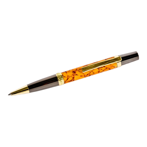 Axminster woodturning Elegance Pen Kit Assembly instructions