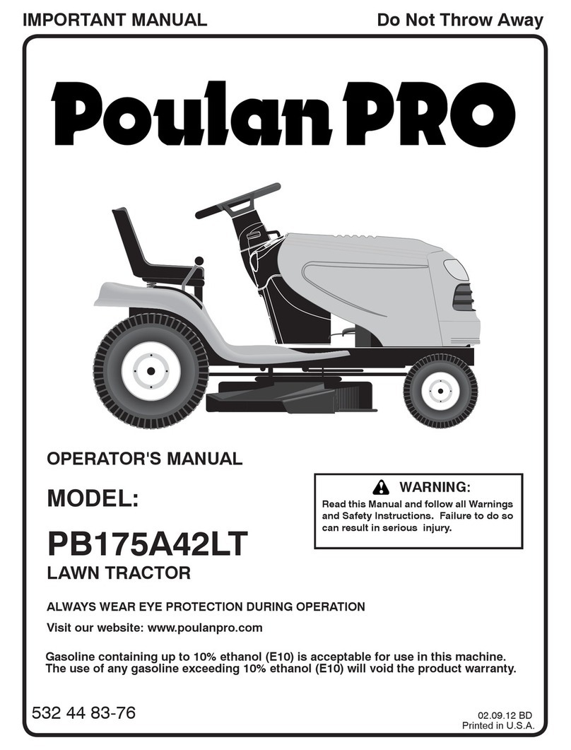 Poulan Pro PB175A42LT User manual