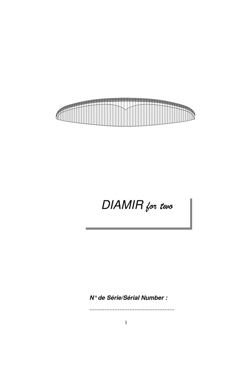 Nervures DIAMIR for two manual