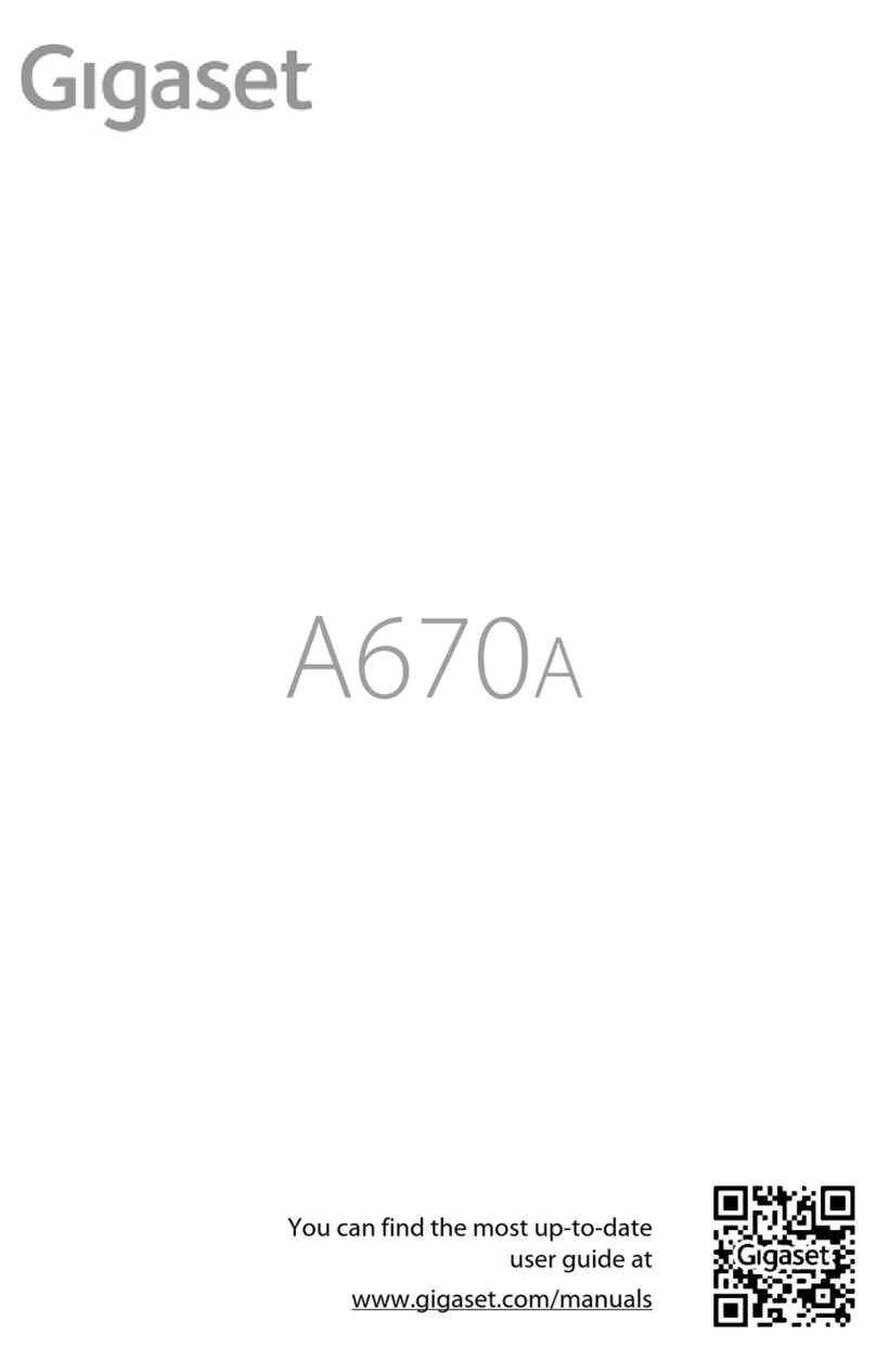 Gigaset A670A User manual