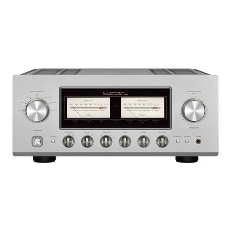 Luxman L-509X owner's manual