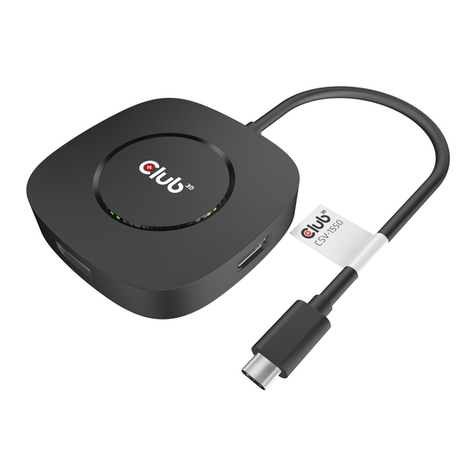 Club 3D CSV-1550 User manual