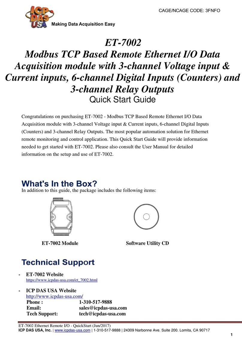 ICP DAS USA ET-7002 User manual