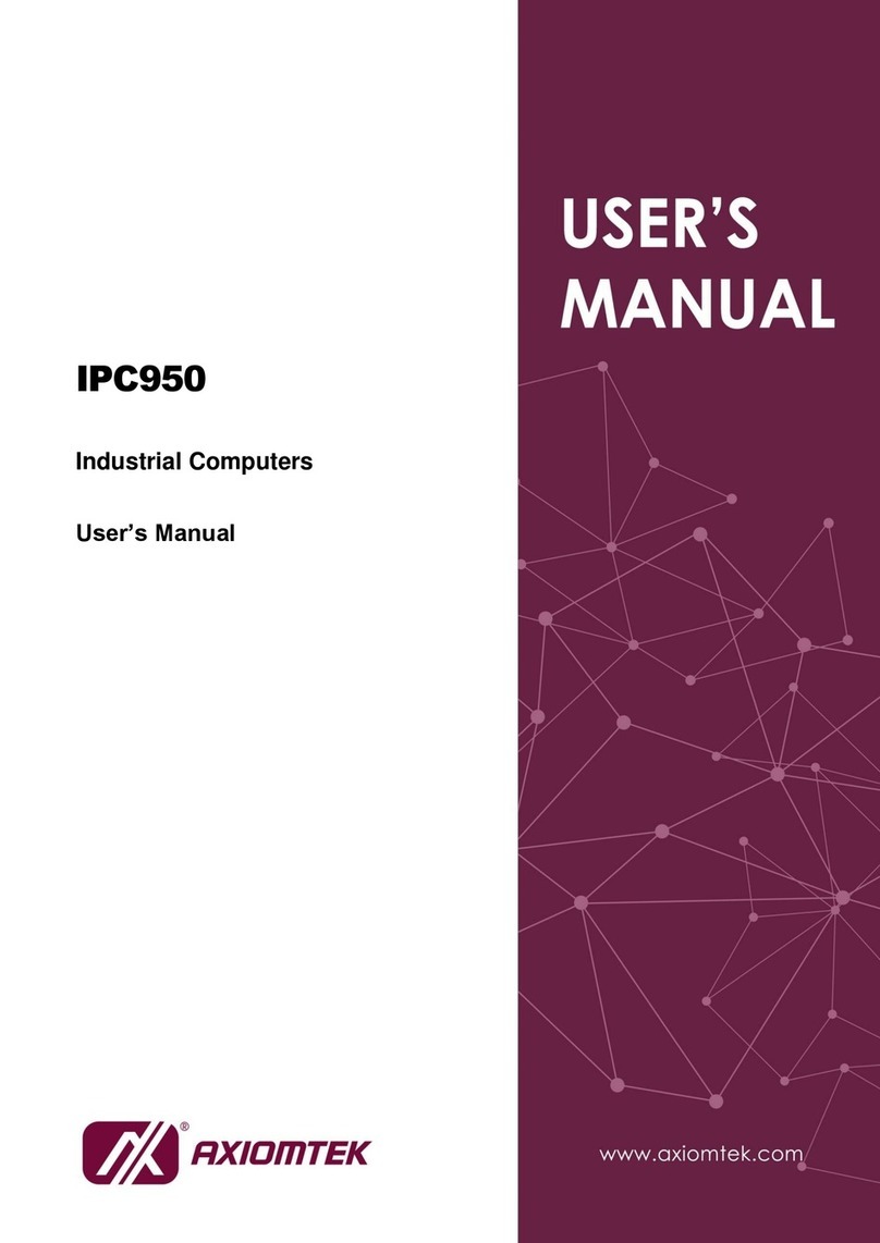 AXIOMTEK IPC950 User manual