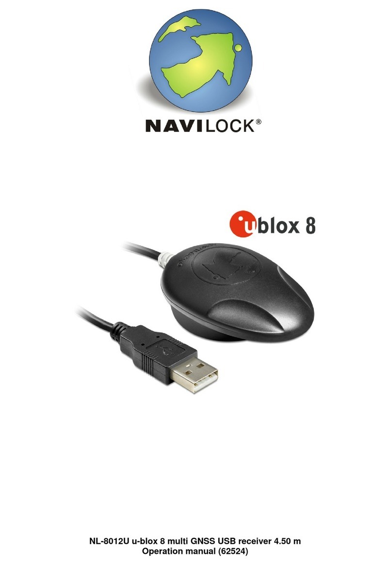 Navilock u-blox NL-8012U Operation manual Navilock u-blox NL-8012U Operation manual