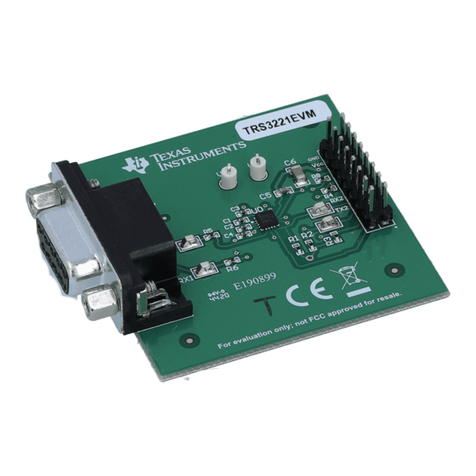 Texas Instruments TRS3221RGTEVM User manual