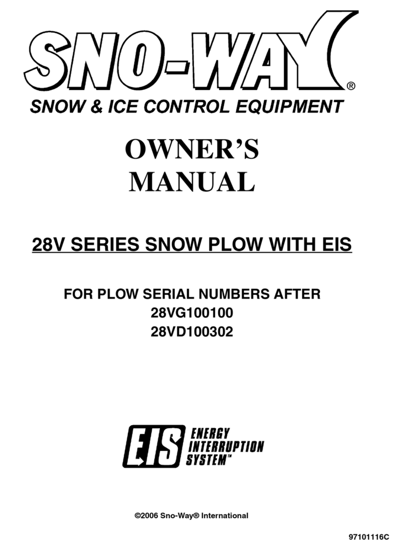 Sno-Way 28V Series owner's manual
