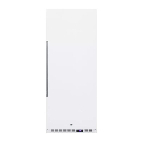Summit Appliance accucold FFAR12W instruction manual