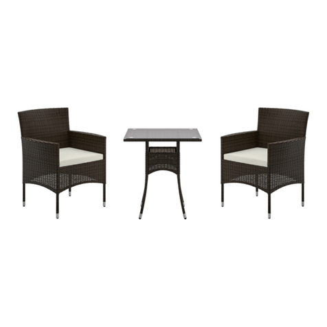 Home Styles 6803-20 Assembly instructions