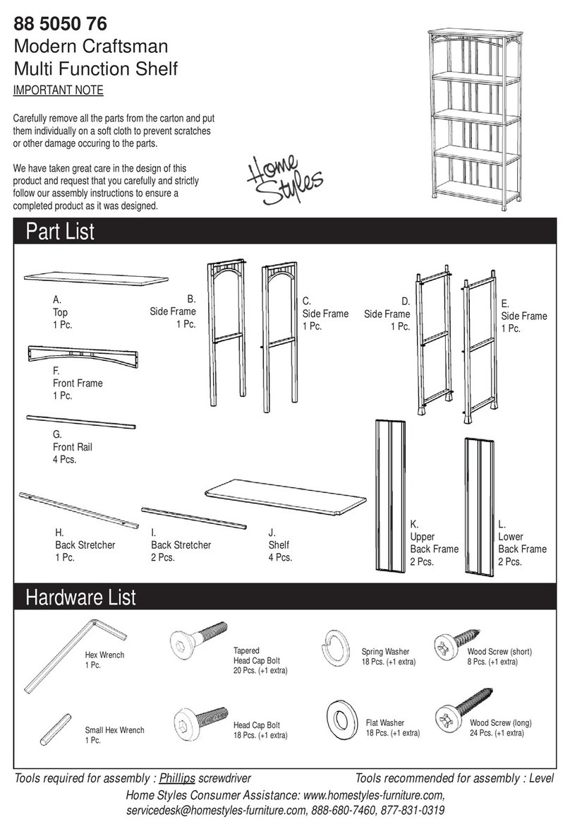 Home Styles 88 5050 76 User manual