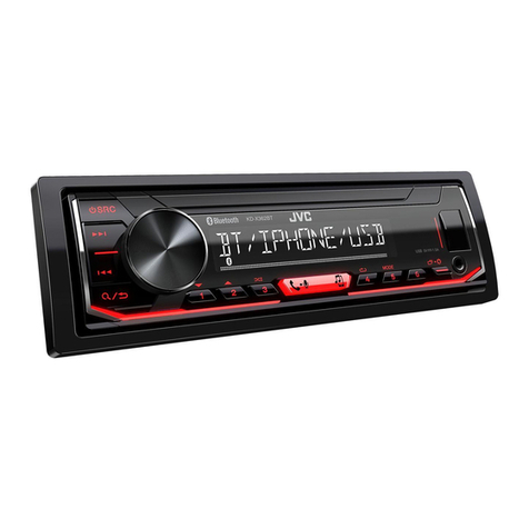 JVC KD-X362BT quick start guide