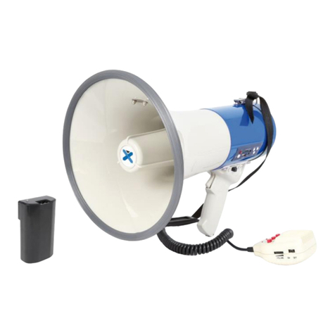 Vexus Audio Vonyx MEG065 instruction manual
