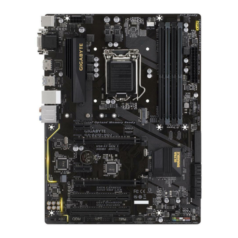 Gigabyte GA-B250-HD3 user manual