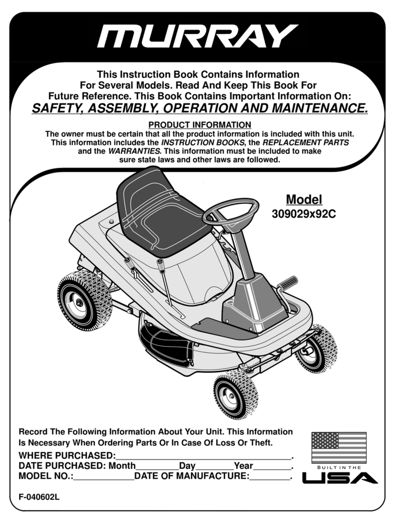 Murray 309029x92C Installation instructions
