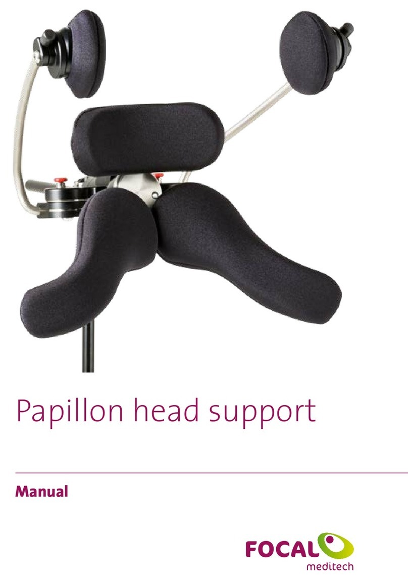 Focal Meditech Papillon head support manual