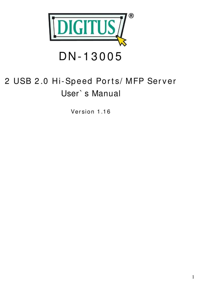 Digitus DN-13005 User manual Digitus DN-13005 User manual