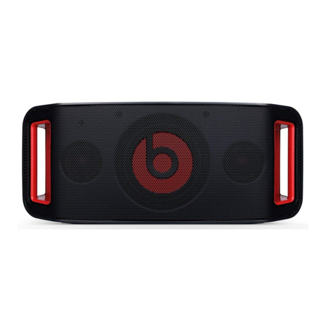 Beats Electronics Beatbox Portable user guide