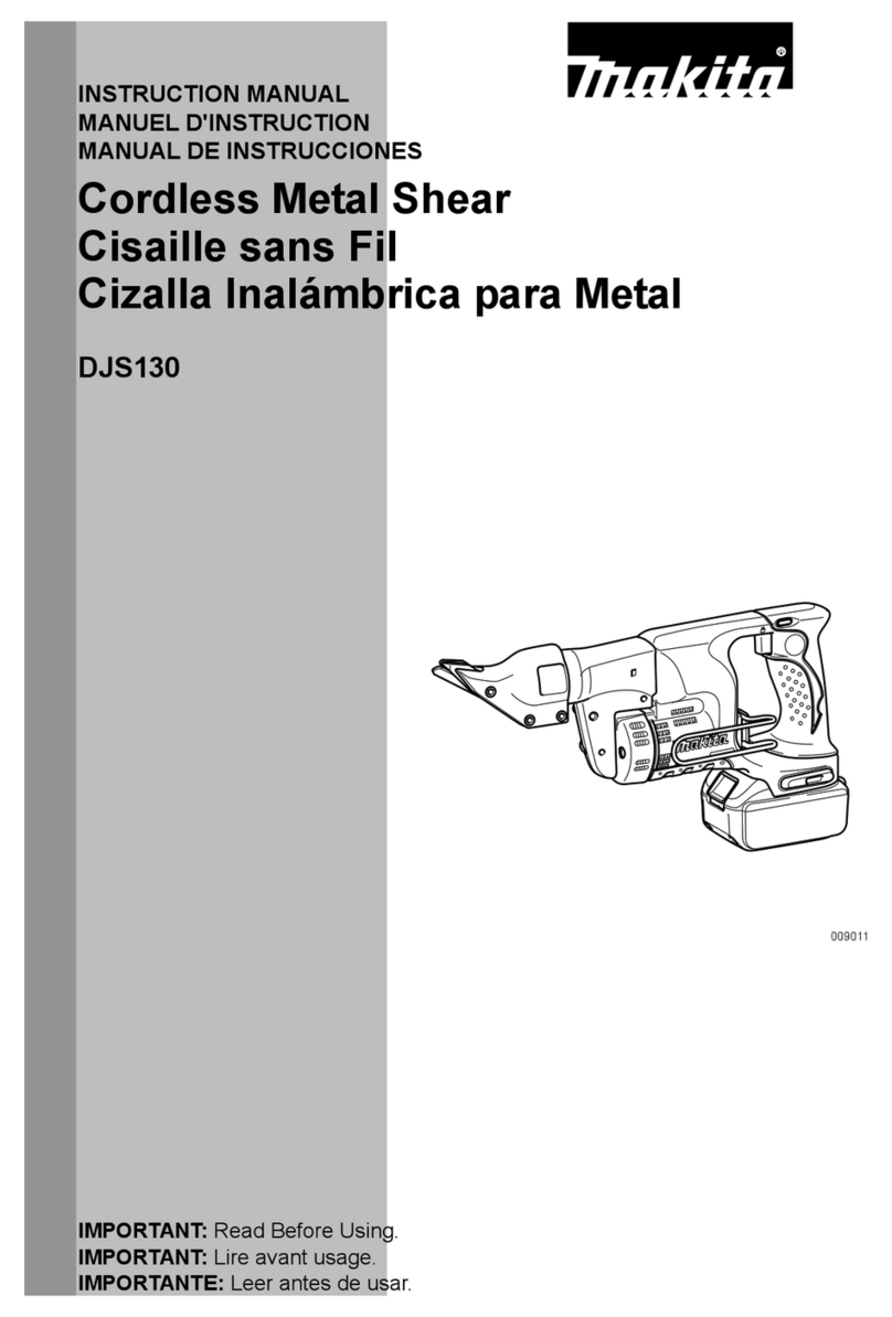 Makita DJS130 User manual